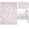 Bedtime Originals Blossom 4-Piece Toddler Bedding Set - Pink, Garden, Floral - image 2 of 4