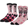 Ripple Junction JOJO's Bizarre Adventure: Gold Giorno Pink Theme Set of 2 Socks Pack Of Socks - 2 of 4
