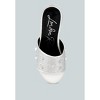 Meta charts Diamante & Rhinestone Flatform Sandals - 4 of 4
