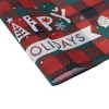 Unique Bargains Christmas Place Mats Flax Red White Green 11.8"x17.7" 2Pcs - 4 of 4