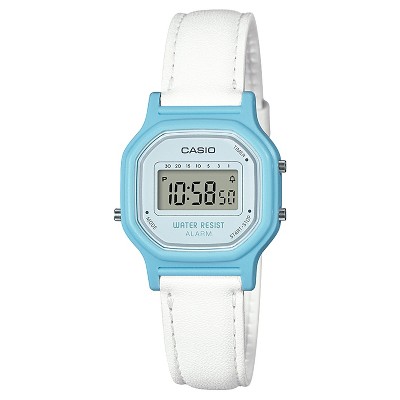 casio women's blue watch
