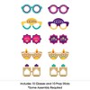 Big Dot of Happiness Happy Diwali Glasses - Paper Card Stock Festival of Lights Party Photo Booth Props Kit - 10 Count - 3 of 4