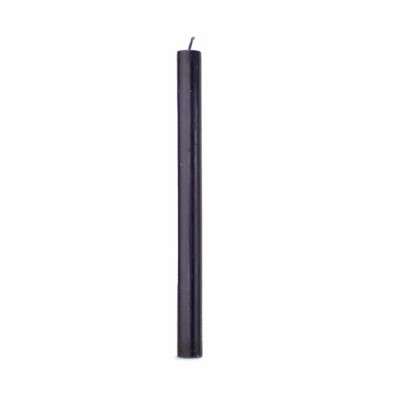 TAG Color Studio 10" Straight Taper Unscented Smokeless Paraffin Wax Candle Navy, Burn Time 10 hrs. Sold in Units of 1