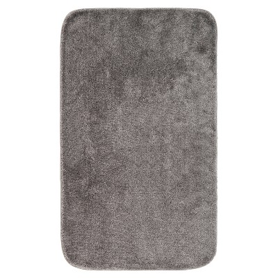 30x50 Finest Luxury Ultra Plush Washable Bath Rug Platinum Gray