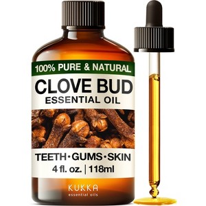 KUKKA Clove Essential Oil for Teeth and Gums - 4 Fl Oz - 1 of 4