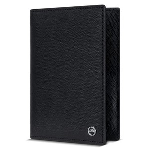 Generic 2 Passport Holder - Travel Essentials, RFID Blocking Wallet Credit Card Organiser - 1 of 4