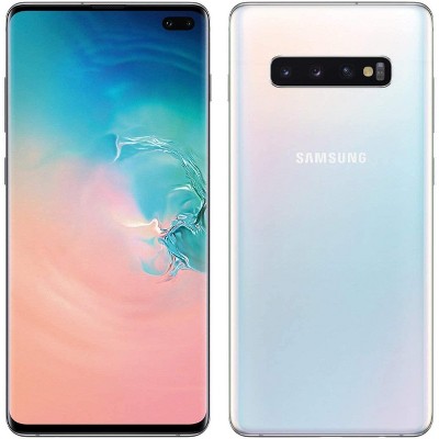 Manufacturer Refurbished Samsung Galaxy S10 G973U (Fully Unlocked) 128GB Prism White (Excellent)
