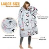Catalonia Women's Oversized Hoodie Sweatshirt, Casual Pullover Sweater with front Pocket, Valentine’s Day Gift for Her - 4 of 4