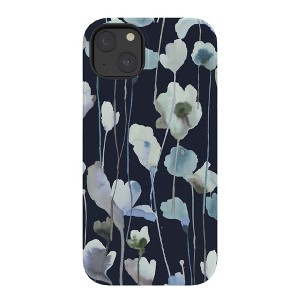 Ninola Design Watery Abstract Flowers NavySnap iPhone Case - Society6 - 1 of 1