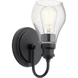 Kichler Lighting Greeier 1 - Light Sconce in  Black - 1 of 3