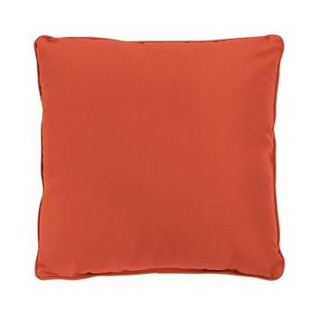 Outdoor Living Furniture Reversible Weather Resistant 16" Sq. Toss Pillow