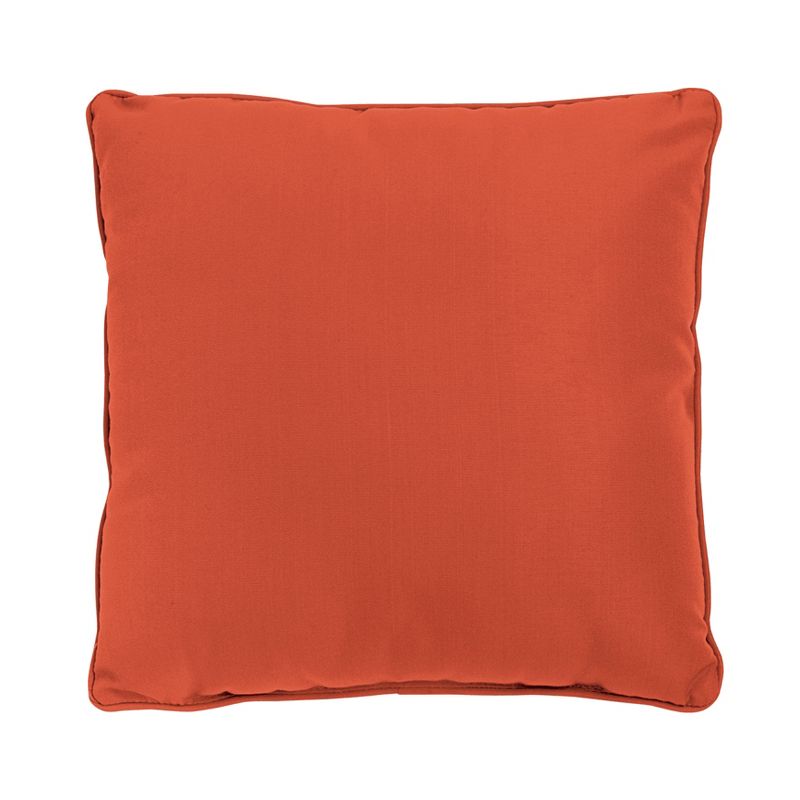 Outdoor Living Furniture Reversible Weather Resistant 16" Sq. Toss Pillow, 1 of 2