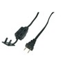 Woods 8' Outdoor Extension Cord Black : Target