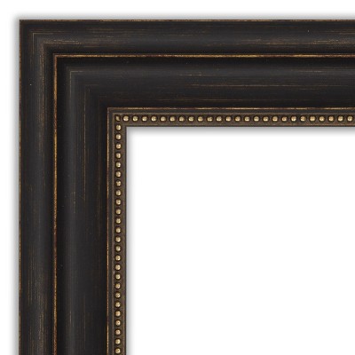 Natural Cork Board with Bronze Beaded Frame, 39" x 22"