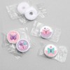 Big Dot of Happiness Beautiful Butterfly - Floral Baby Shower Birthday Party Round Candy Sticker Favors - Labels Fits Chocolate Candy (1 sheet of 108) - 3 of 4