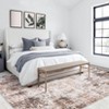 Coucheta Machine Washable Vintage Rug, Non-Slip&Stain-Resistant, Low Pile Carpet for Living & Dining Room, Bedroom, Hallway &Office - 3 of 4
