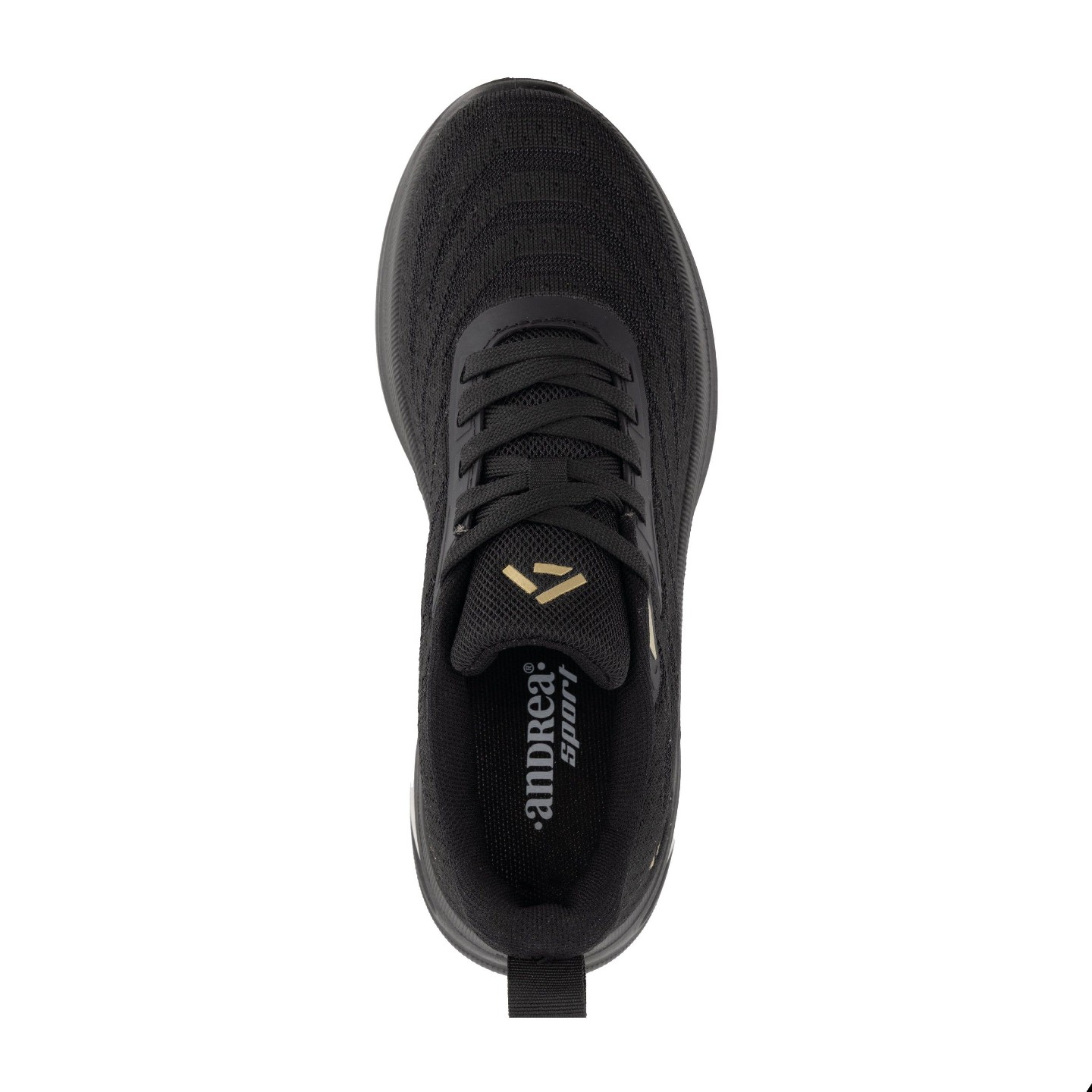 Женские кроссовки Andrea Casual Athletic Sneakers with Cushioned Sole 90387 Black 9, цвет: Чёрный — фото 5
