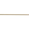 Black Bow Jewelry 1.5mm, 14k Yellow Gold, Solid Parisian Wheat Chain Anklet, 9 Inch - 2 of 4