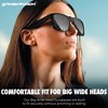 grinderPUNCH XL Polarized Oversized Sunglasses  Lightweight Men's Big Wide Head UV Protection for Sports, Driving, Fishing  Large Face Fit (Matte) - 3 of 4