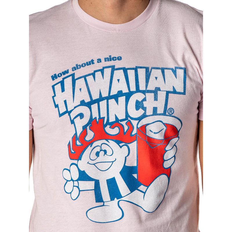 Hawaiian Punch Men's Distressed Catchphrase Mascot Adult T-Shirt, 4 of 6
