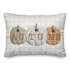 Creative Products Autumn Pumpkins 20 x 14 Indoor / Outdoor Pillow - 2 of 3