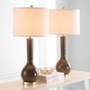 Mae Long Neck Ceramic Table Lamp (Set of 2) - 30.5" Height - LIT4091 - Safavieh - 4 of 4