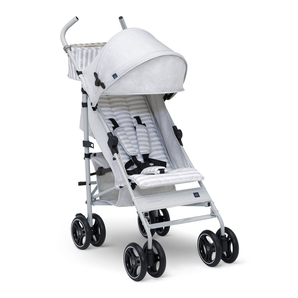 Photos - Pushchair babyGap by Delta Children Classic Stroller - Gray Stripes