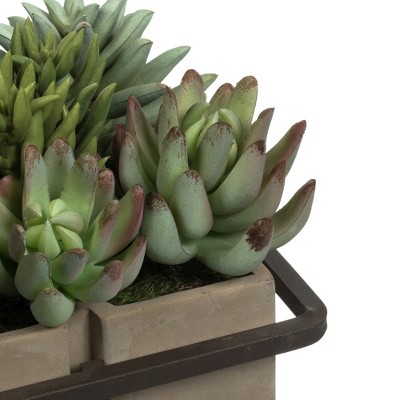 Lush Green Ivy 17" Tabletop Artificial Flora Centerpiece