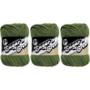 (Pack of 3) Lily Sugar'n Cream Yarn - Solids-Sage Green