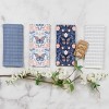 John Ritzenthaler Co. 100% Cotton Kitchen Towels, Butterfly Spring – Absorbent Dish Towels for Drying & Cleaning – Soft & Durable (Set of 4) - 4 of 4