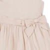 Hope & Henry Girls' Flutter Sleeve Tiered Sateen Party Dress, Infant - 2 of 4
