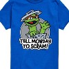 Boys' - Sesame Street - Tell Monday To Scram Short Sleeve Graphic T-Shirt - 2 of 4