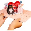 Paper Love 3D Valentines Day Pop Up Card - 8"x6" Frndly - 3 of 4