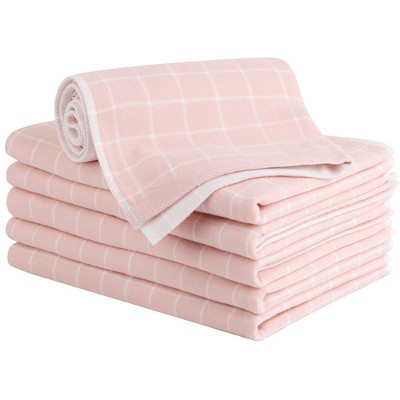 Piccocasa Non Woven Fabric Kitchen Disposable Cleaning Cloth Dish Cloth  Towel Washcloth 80pcs Pink White : Target