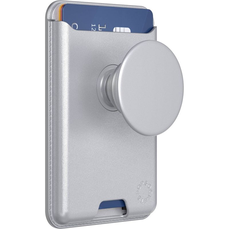 PopSockets Plant Leather PopWallet+ with PopGrip Cell Phone Grip and Stand with MagSafe, 3 of 7