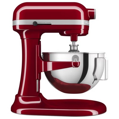 KitchenAid KSM55SXXXER 5.5 Quart Bowl Lift Stand Mixer, Empire Red