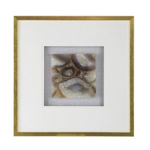 Fisfet 23.6x23.6" Remi Agate Shadow Box Wall Art - 1 of 4