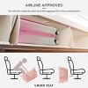 3-Piece Hardside Luggage Set with Cup Holders & USB Charger, Lightweight for Travel – Cuddlewood - 3 of 4