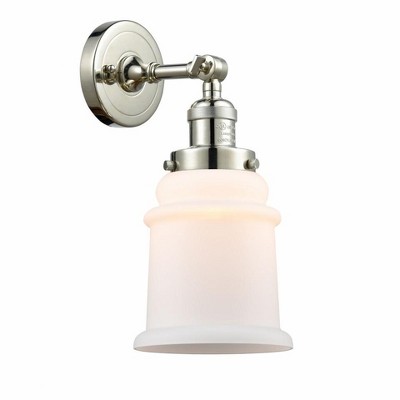 Canton - 1 Light Wall Sconce In Industrial Style-11 Inches Tall and 6.5 Inches Wide