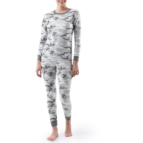 Fruit Of The Loom Women's And Plus Long Underwear Waffle Thermal Top And  Bottom Set : Target