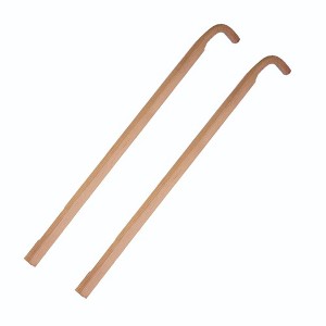 Lehman's 48" Wooden Cultivator Handles, Replacement Set of 2 for Low and High Wheel Cultivators Farm Garden, Amish Made - 1 of 4