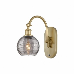 Athens Deco Swirl - 1 Light Arm Swivels Side to Side Wall Sconce In Industrial Style-11.63 Inches Tall and 5.88 Inches W - 1 of 1