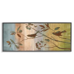 Stupell Industries Collaged Bird Nature Silhouette, 24" x 10" - 1 of 4