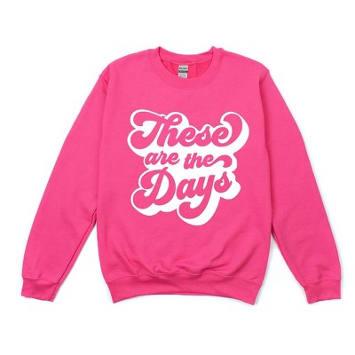 Simply Sage Market Women's Graphic Sweatshirt These Are The Days Retro