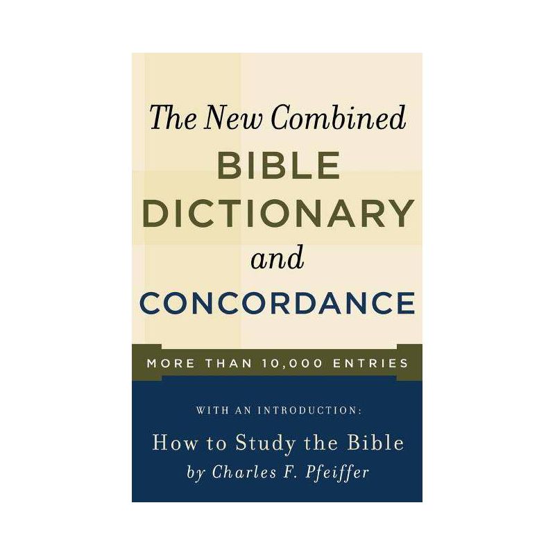 New Combined Bible Dictionary and Concordance - (Direction Books) (Paperback), 1 of 2