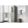 Akoasm MDF Freestanding Bathroom Storage Cabinet Medicine Cabinet With Drawer, Adjustable Shelves-Grey - 4 of 4