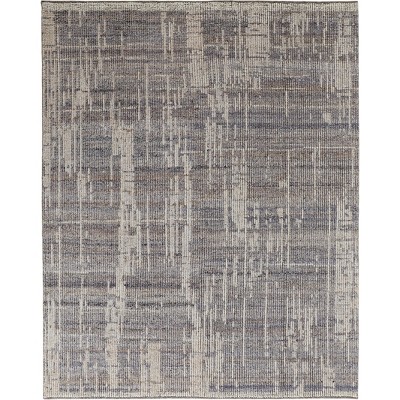 Alford Modern Abstract Gray/Ivory/Taupe Area Rug