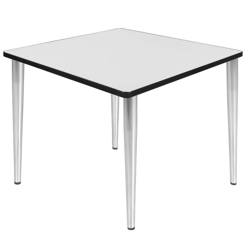 Dali Square Tapered Leg Dining Table - Regency, 1 of 6
