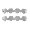 Unique Bargains Heart Faux Pearl Shoelace Charms 1 Pair - 4 of 4