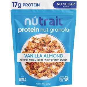NuTrail Vanilla Almond Protein Granola - 8oz - 1 of 4